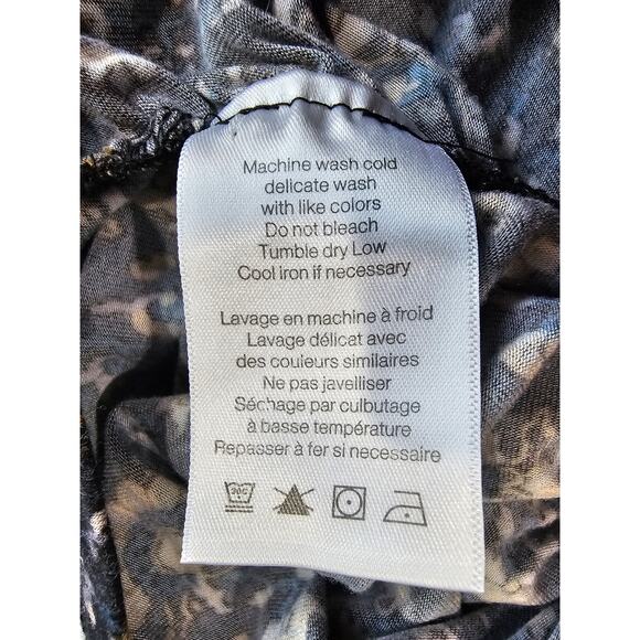 Veronica Beard Greta Dress, Ruched Bottom, Sexy,  Black -Multi Color Sz L - Picture 15 of 15